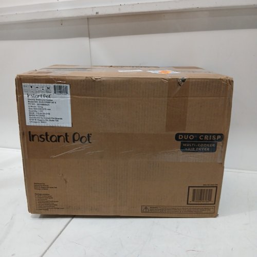 INSTANT POT 11-in-1 electric PRESSURE COOKER & air fryer - 8QT. CAPACITY - STAINLESS STEEL/BLACK (MODEL: DUO CRISP AF 8) image 2