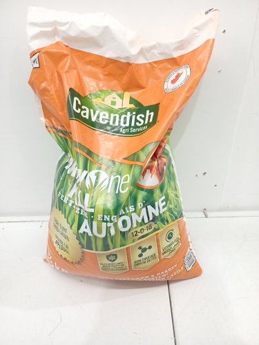 Cavendish Agri 12-0-18 Fall Lawn Fertilizer - 33LB (MODEL:2054789) image 2