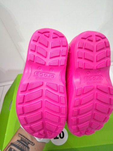 KIDS CROCS Handle It Rain Boot - SIZE 9 - PINK (MODEL: 4444978) image 3