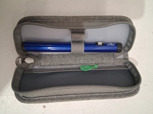 novo nordisk  reusable novopen 4 insulin pen for self-administration of insulin - Blue image 4