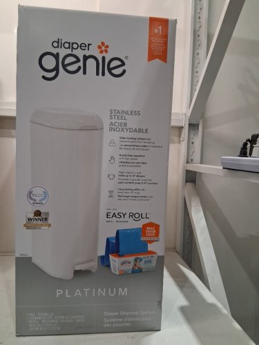 Playtex Diaper Genie Complete Diaper Pail System - White (model: I000422) image 2