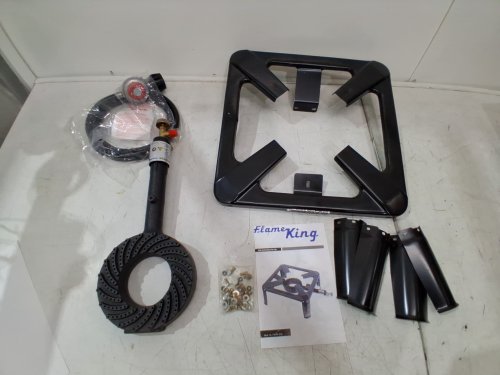 Flame King Heavy Duty Single Propane Burner- 120,000 BTU/0-20 PSI (model: FK-4P-01E) image 3