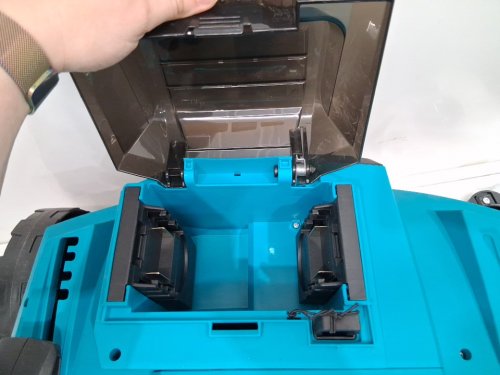 MELLIF 2-IN-1 SCordless Lawn Dethatcher and Scarifier - **TOOL ONLY** - Compatible with Makita 18V Battery - BLUE/BLACK (MODEL: MFSCRF03) image 9
