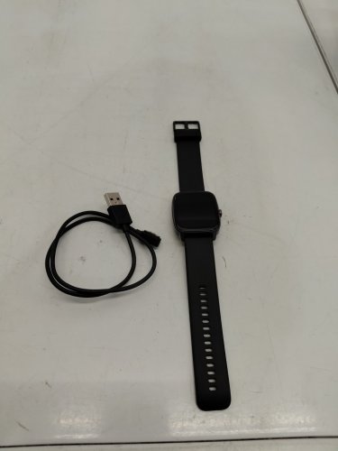 veryfit HD Bluetooth SMART WATCH with health monitoring and fitness tracking - 1.83" - black image 3