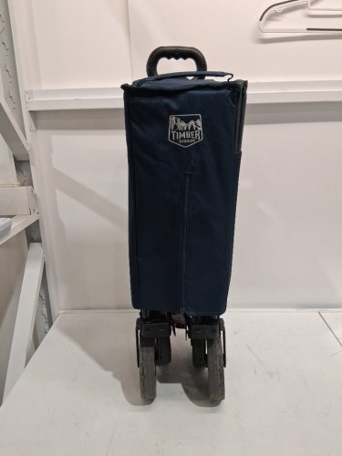 TIMBER RIDGE Large Capacity Folding Collapsible Wagon - 300 LBS Capacity - Blue - 49" Length - (MODEL : TR-21813S-okbl) image 4