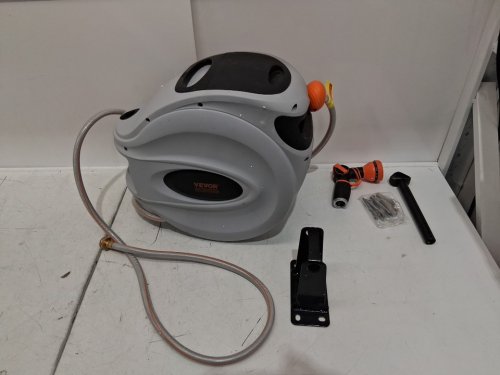 Retractable Hose Reel - 100FT x 1/2" - grey (Model: hl-xw30) image 4