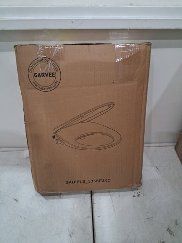 GARVEE DUAL NOZZLE NON-ELECTRIC SOFT CLOSE BIDET TOILET SEAT WITH ADJUSTABLE WATER PRESSURE - 18.7" -WHITE - (MODEL: PLS_335BEJXC) image 4