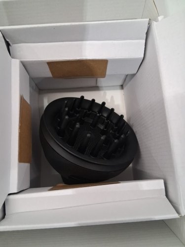 6PC DYSON i.d curly + coily airwrap multi styler and hair dryer with bluetooth - amber silk ( model: hs08) image 3