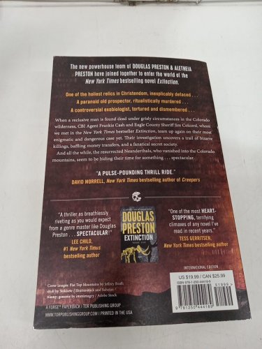 (Paperback) Paradox: A Novel by Douglas and Aletheia Preston image 3