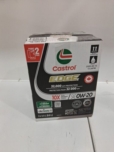 Castrol Edge Advanced Full Synthetic Motor Oil, SAE OW-20 (4.4L) - DEXOS 1 image 2