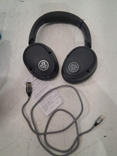 jlab jbuds lux anc wireless bluetooth over-ear headphones - 70+ hour playtime - graphite (model: HBJLUXANCSGE20WEB) image 3
