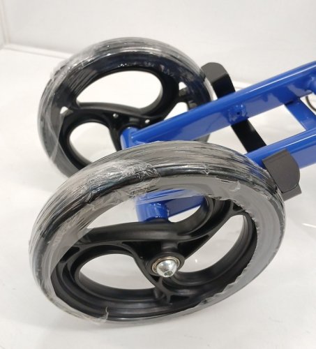 Medline Economy Knee Walker Padded Knee Rest - 8" Wheels - 350lbs Capacity - BLUE/BLACK - (MODEL: MDS86000EB) image 4