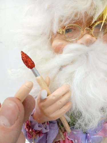 Mark Roberts Easter Egg Painter Elfin Doll Collectible - 18" image 5