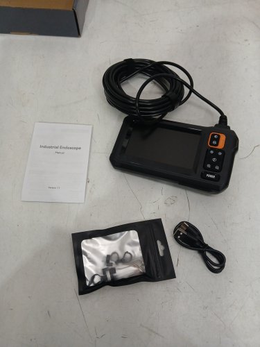 ENDOSCOPE CAMERA WITH LIGHT AND 4.3" IPS SCREEN - 1080P HD - 16.4FT - BLACK (MODEL:C30) image 2