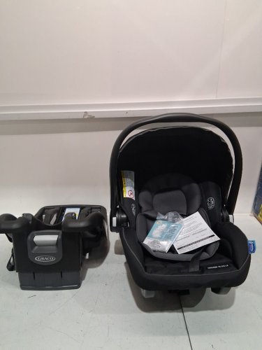 GRACO SNUGRIDE 35 LITE LX INFANT CAR SEAT - 4-35LBS CAPACITY - BLACK (MODEL: 2143034) image 5