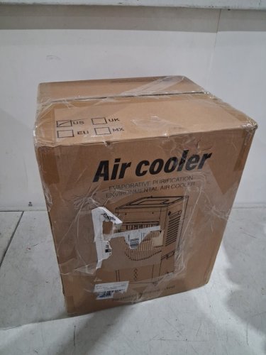 3-IN-1 PORTABLE 60° OSCILLATING AIR CONDITIONER/COOLER WITH REMOTE - 6 SPEEDS - 12L - WHITE (MODEL: KYS-30-105Y) image 2
