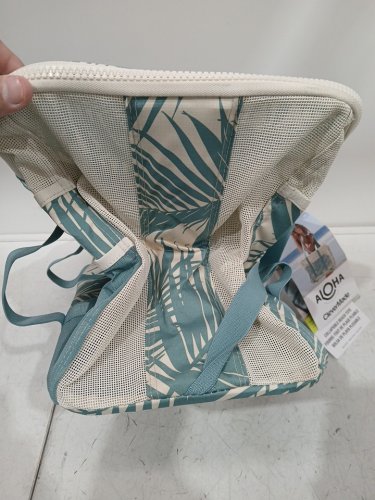 CleverMade Aloha collapsible beach tote - 11.25" x 21.25" x 13.5" - 42l - teal (model: 1872241/ 2049033) image 3