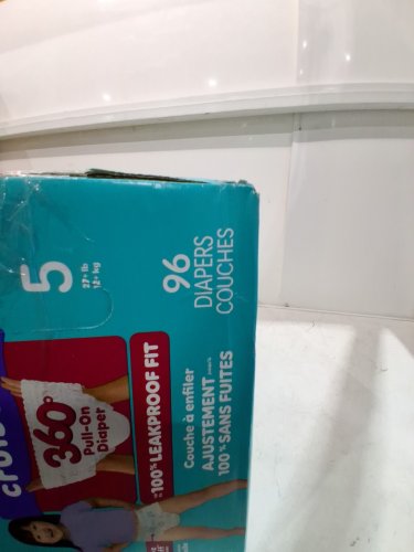 96PK PAMPERS PULL ON CRUISERS 360° 100% LEAKPROOF FIT DISPOSABLE BABY DIAPERS - SIZE 5 (27LBS+) image 3