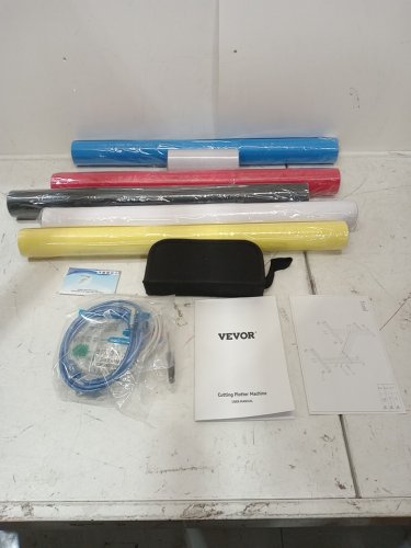Vevor vinyl cutter/plotter with adjustable speed + floor stand and accessories - Max cutting width 30.7" thickness 0.04"(1mm) - 34" (model: sk-870l) image 8
