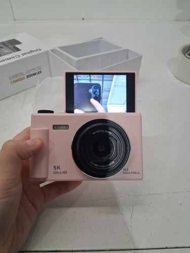 akozon 5K DIGITAL CAMERA WITH autofocus FLIP DISPLAY - 18x zoom /75mp image 4