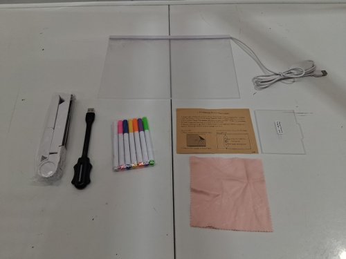 3d Creative Led Night Light USB Message Board (Model:001 - 200) image 2