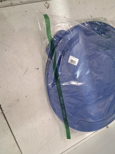 RUBBERMAID BRUTE TRASH CAN LID - 32GAL - blue (model: 1779731) image 4