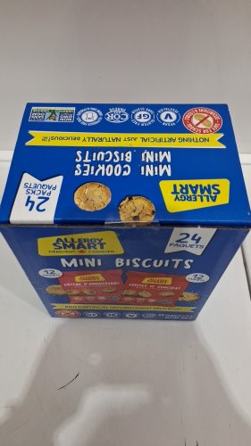 24PC Allergy Smart Mini Cookies - 25G (EACH) - Birthday Cake / Chocolate Chip image 3
