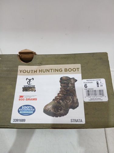 youth bps redhead waterproof Timber Buck hunting boots - size 6 - true timber strata(STYLE: 3391689) image 6
