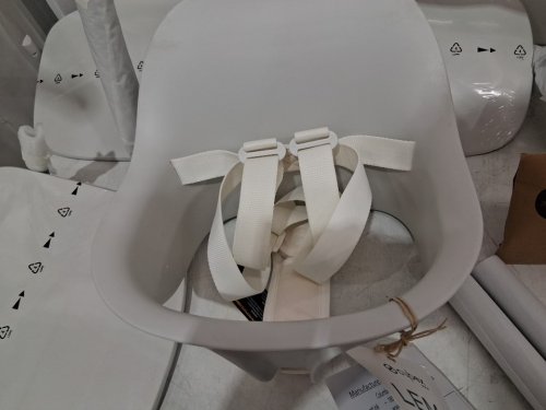 CYBEX GOLD LEMO 3-IN-1 CONVERTIBLE HIGH CHAIR - UP TO 209LBS - all white (MODEL: 521004827) image 5