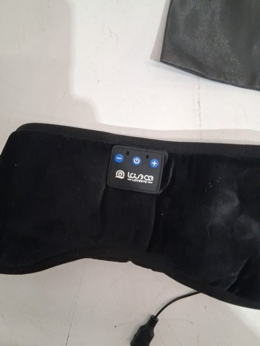 LOVE EYE 360 BLUETOOTH SLEEP MASK WITH ULTRA THIN SPEAKERS - black / blue (model:	LEYE01) image 6