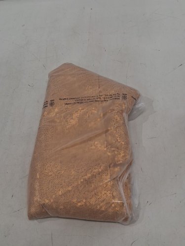 2Pk Gold Sequin Table Runner - 12" x 72", decorative Glitter Table Runner - gold image 2