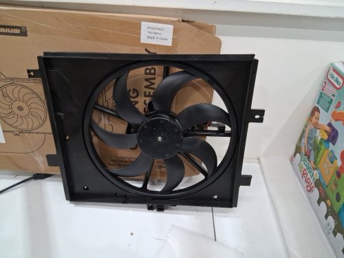 apremium engine cooling fan for various nissan models - black (model:621-555c) image 4
