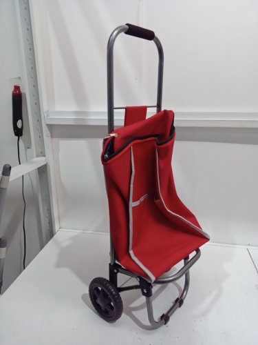 Bios Living Insulated Shopping Cart - 13" x 8" x 33" - 55lb max red - (model: lf534) image 2