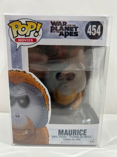 Funko pop! Movies: war for the planet of the apes - Maurice vinyl figure (#454) **plastic protector cover** image 2