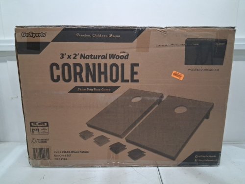 GOSPORTS CORNHOLE SET - 3ft x 2ft - natural wood (MODEL: CH-01-WOOD-NATURAL) image 4
