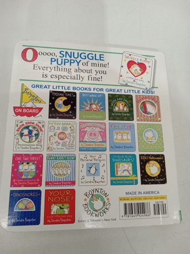 (Boardbook) Snuggle Puppy! A Little Love Song by Sandra Boynton image 3