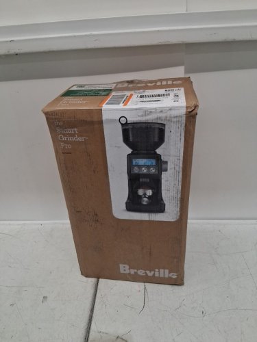 BREVILLE THE SMART PRO DIGITAL COFFEE GRINDER - 18oz bean capacity - SILVER (MODEL: BCG820Bstxl /c) image 2