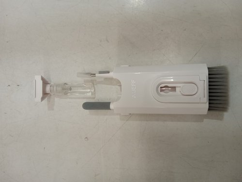 3pc Aijeff Multifunctional Cleaning kit with Spray for Keyboard, Earphone, Smartphone - white image 3