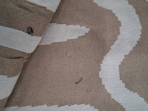 gugxiom multi-purpose boho chenille pet furniture cover for 2-3 cushion sofa - 71" x 118" - milk tea image 4