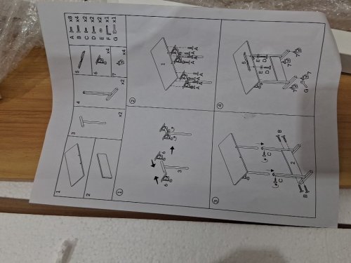 Folding Table Height Adjustable with Wheel Sofa Side Sliding Adjustable Console Computer Desk - 15.7" x 31.5" x 36.2" - white image 4