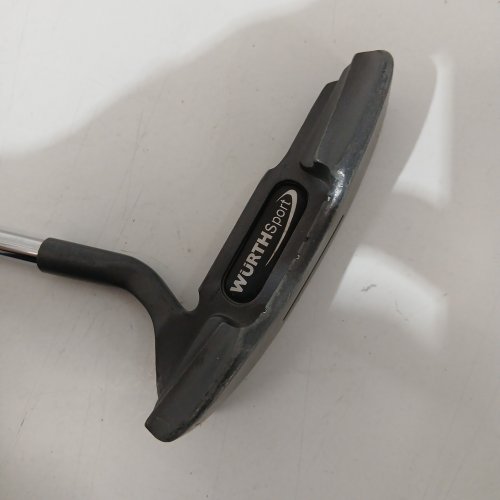 wurthsport #2 golf club putter with zenergy super stroke grip, 35" - White, Black image 3