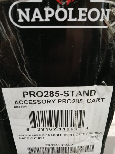 NAPOLEON TRAVELQ ACCESSORY STAND FOR PRO285 GRILL - BLACK (MODEL: PRO285-STAND) image 3