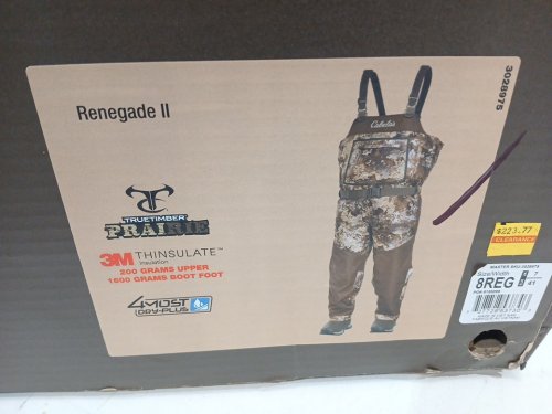 Men's Northern Flight Renegade II Insulated Hunting Waders - 8 Regular- Brown image 5