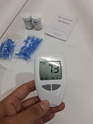 BLOOD GLUCOSE MONITOR KIT - METER, RECORD SHEET, BLOOD COLLECTION PEN - (MODEL: MT-BGM02) image 3