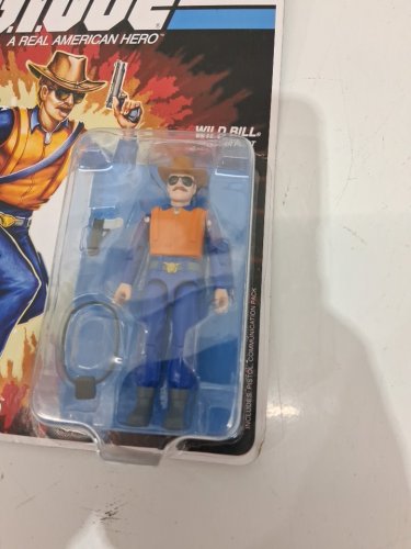 g.i. joe classified series wild bill helicopter pilot - blue/orange image 3