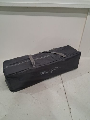 dream on me Nest Portable Play Yard With Carry Bag And Shoulder Strap - 40" x 28" x 27" - grey (model: 436-gy) image 3