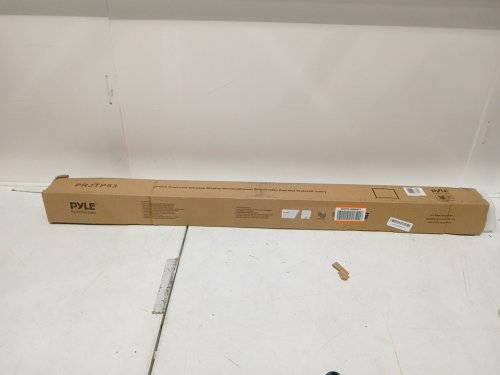 PYLE PORTABLE EASY PULL-OUT PROJECTOR SCREEN - 50" - BLACK (MODEL: PRJTP53) image 2