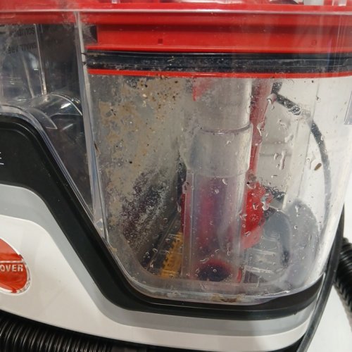 Hoover cleanslate portable carpet & upholstery spot cleaner and stain remover - 40oz dual tanks - red/grey (model: fh14001vcd) image 4