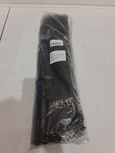 Fireplace Mesh Screen Curtain -24" x 20" - black image 2