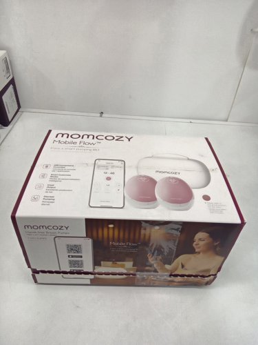 Momcozy Breast Pump Hands Free Upgraded Mobile Flow M9 App Discreet Control with Personalized Multi-Modes & 15 Levels - COZY RED (model: bp223) image 13